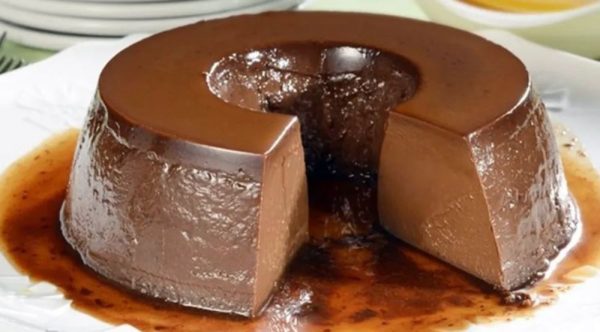 Receita do Pudim de Leite com Chocolate